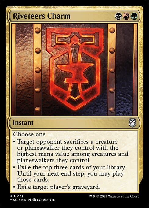 Riveteers Charm from Modern Horizons 3 Commander (Uncommon)