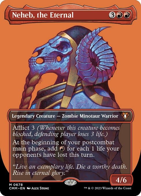 Neheb, the Eternal from Commander Masters (Mythic)