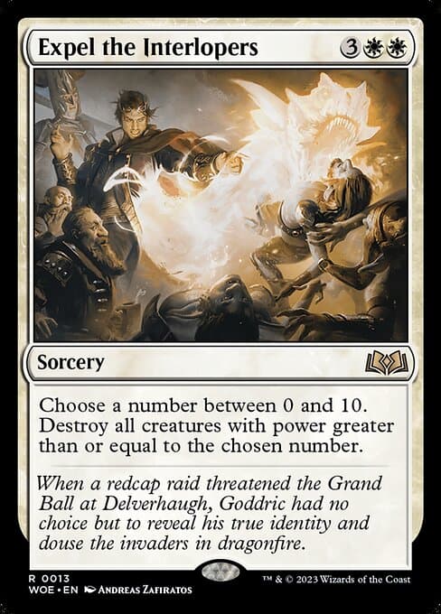 Expel the Interlopers from Wilds of Eldraine (Rare)