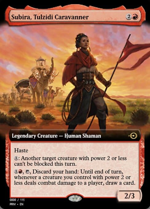 Subira, Tulzidi Caravanner from Magic Online Promos (Rare)