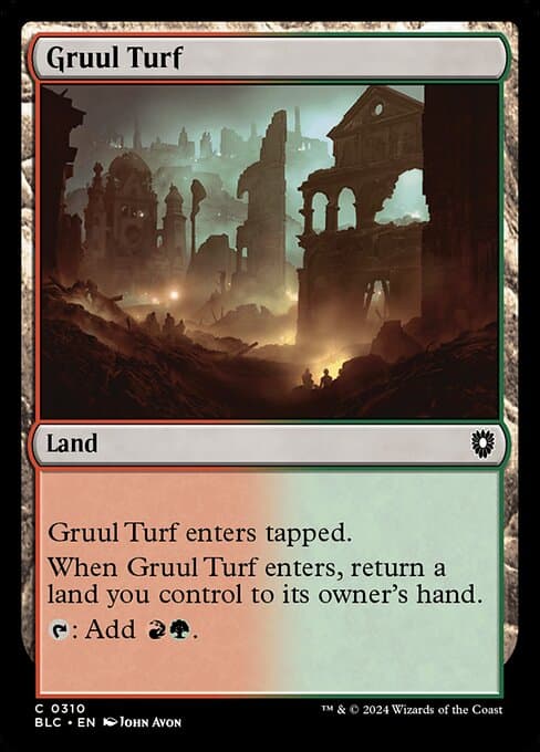 Gruul Turf from Bloomburrow Commander (Common)