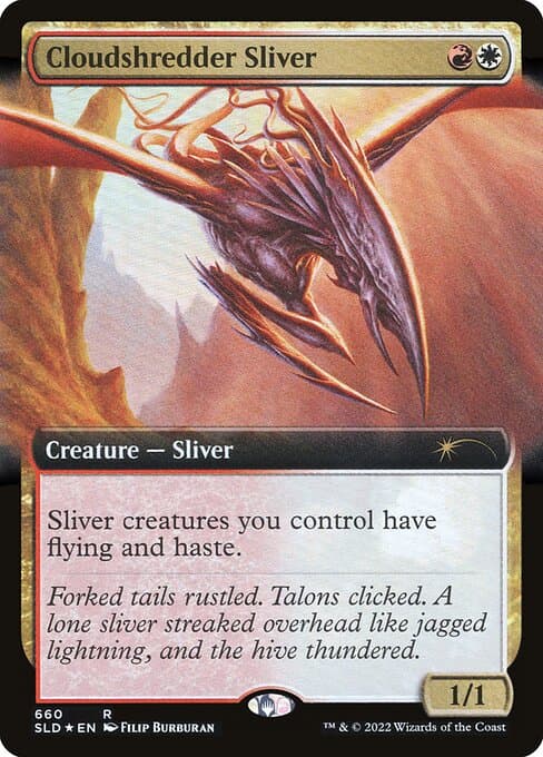 Cloudshredder Sliver from Secret Lair Drop (Rare)