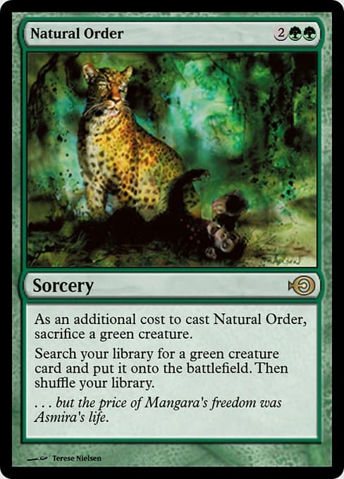 Natural Order from Magic Online Promos (Rare)
