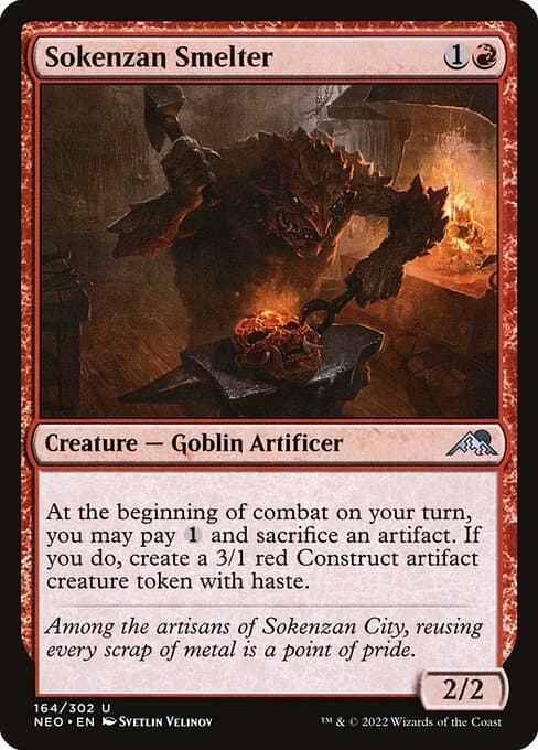 Sokenzan Smelter from Kamigawa: Neon Dynasty (Uncommon)