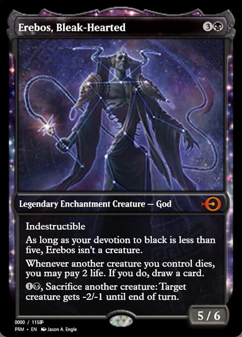 Erebos, Bleak-Hearted from Magic Online Promos (Mythic)