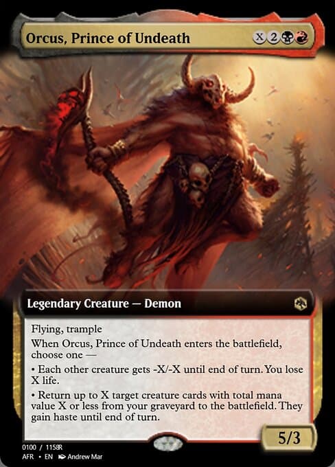 Orcus, Prince of Undeath from Magic Online Promos (Rare)