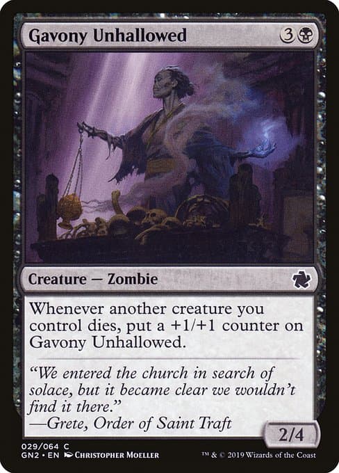 Gavony Unhallowed (Common)