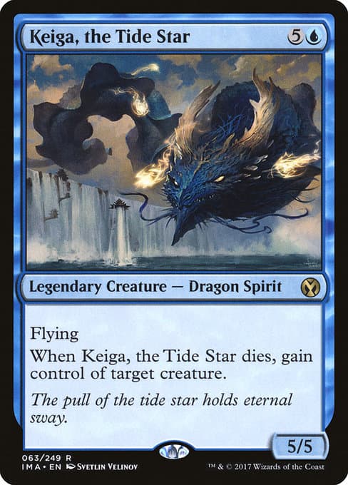 Keiga, the Tide Star from Iconic Masters (Rare)