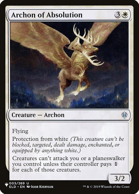Archon of Absolution from The List (Uncommon)