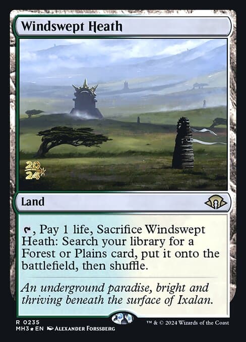 Windswept Heath from Modern Horizons 3 Promos (Rare)