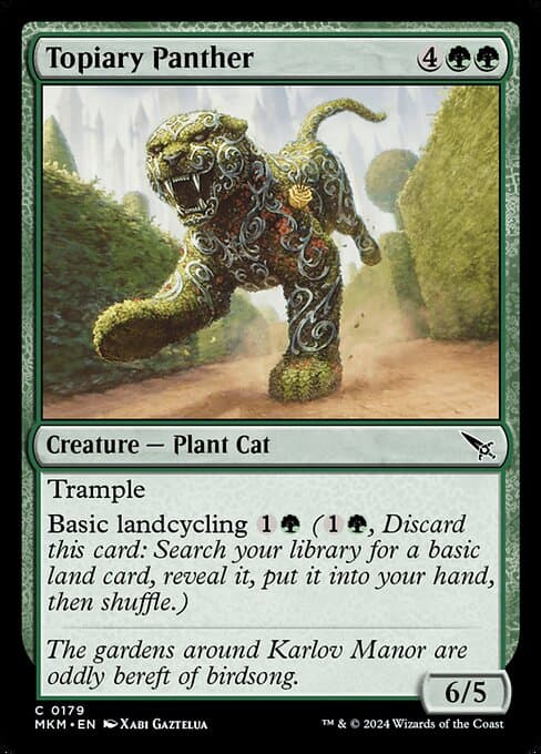 Topiary Panther (Common)