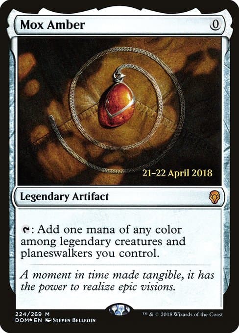 Mox Amber from Dominaria Promos (Mythic)