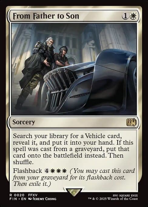 From Father to Son from Final Fantasy (Rare)