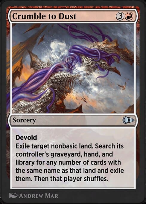 Crumble to Dust from Pioneer Masters (Uncommon)