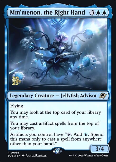 Mm'menon, the Right Hand from Edge of Eternities Promos (Rare)