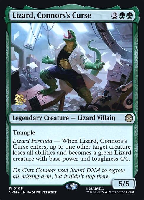 Lizard, Connors's Curse (Rare)