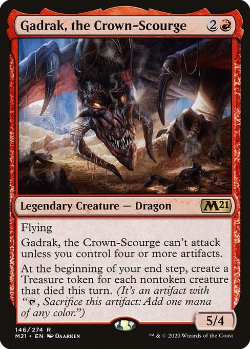 Gadrak, the Crown-Scourge from Core Set 2021 (Rare)