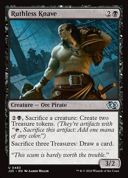 Ruthless Knave from Foundations Jumpstart (Uncommon)