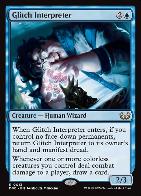 Glitch Interpreter from Duskmourn: House of Horror Commander (Rare)