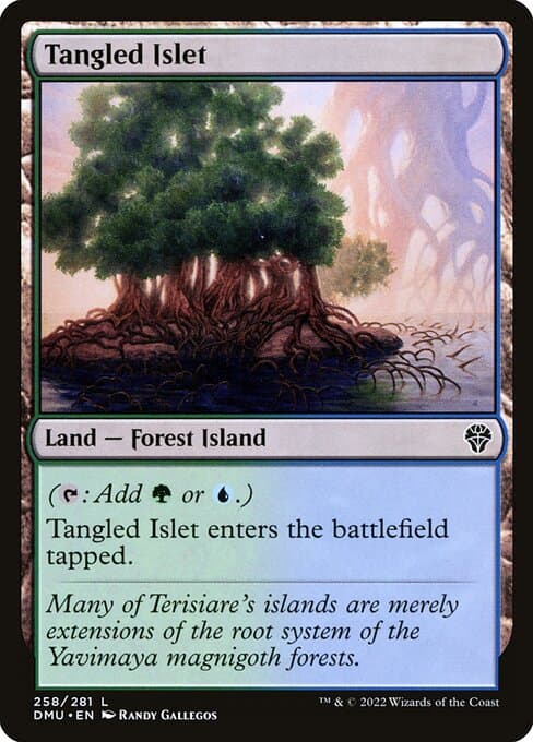 Tangled Islet from Dominaria United (Common)
