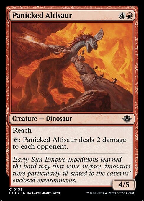 Panicked Altisaur (Common)