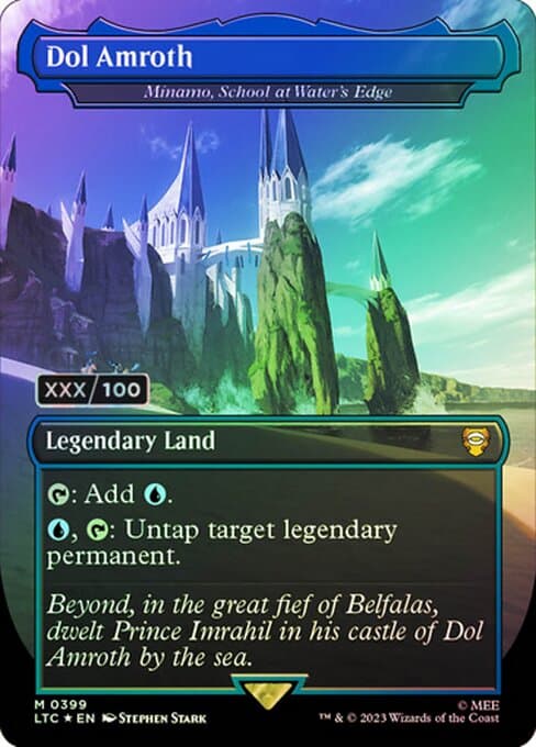 Minamo, School at Water's Edge from Tales of Middle-earth Commander (Mythic)