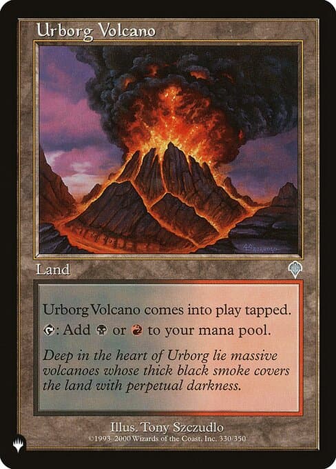 Urborg Volcano from The List (Uncommon)