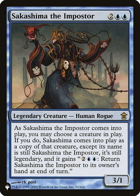 Sakashima the Impostor from The List (Rare)