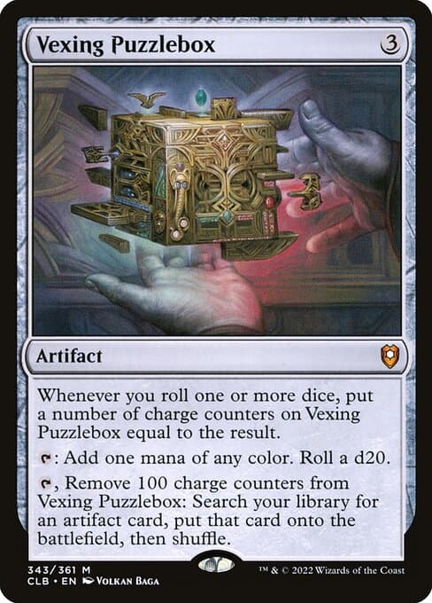 Vexing Puzzlebox from Commander Legends: Battle for Baldur's Gate (Mythic)