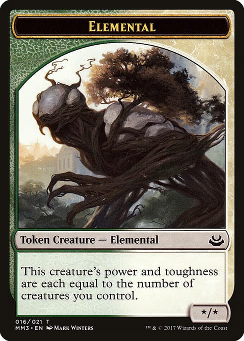 Elemental from Modern Masters 2017 Tokens (Common)
