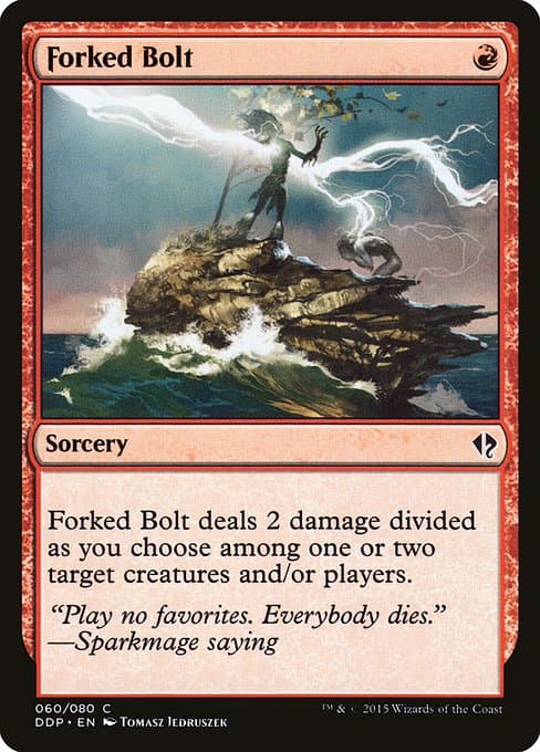 Forked Bolt from Duel Decks: Zendikar vs. Eldrazi (Common)