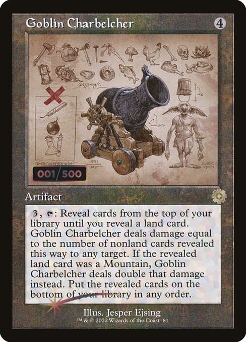 Goblin Charbelcher from The Brothers' War Retro Artifacts (Rare)
