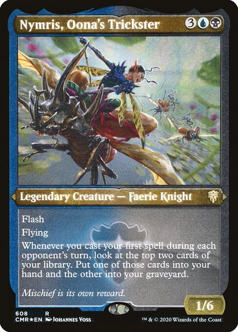 Nymris, Oona's Trickster from Commander Legends (Rare)
