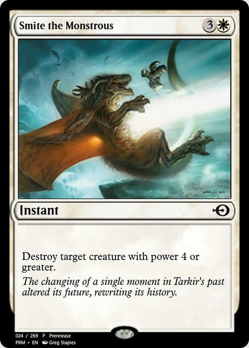 Smite the Monstrous from Magic Online Promos (Common)