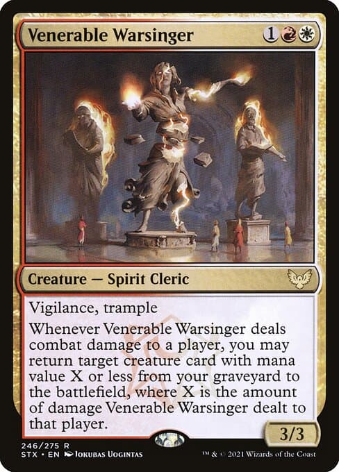 Venerable Warsinger (Rare)