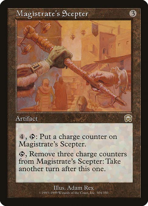 Magistrate's Scepter from Mercadian Masques (Rare)