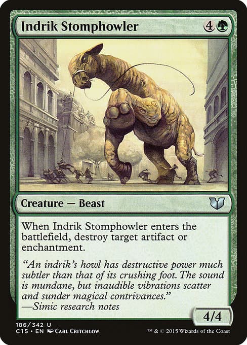 Indrik Stomphowler from Commander 2015 (Uncommon)