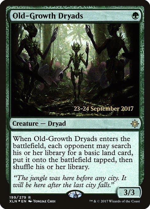 Old-Growth Dryads from Ixalan Promos (Rare)
