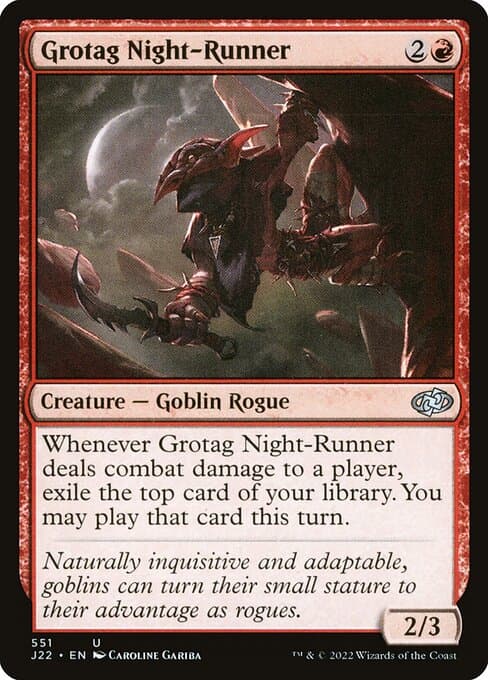 Grotag Night-Runner from Jumpstart 2022 (Uncommon)