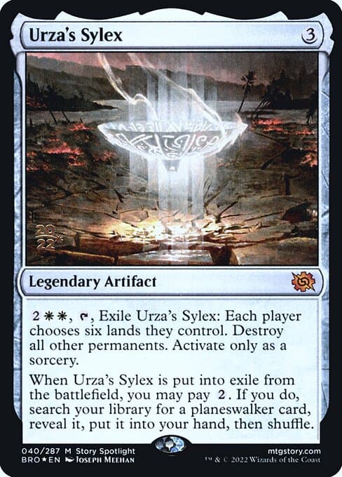Urza's Sylex from The Brothers' War Promos (Mythic)