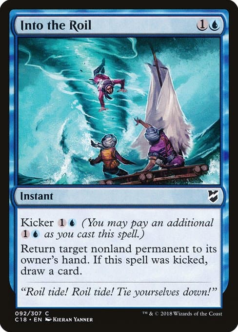 Into the Roil from Commander 2018 (Common)