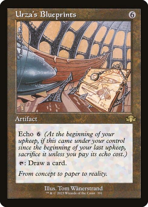 Urza's Blueprints from Dominaria Remastered (Rare)