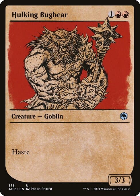 Hulking Bugbear from Adventures in the Forgotten Realms (Uncommon)