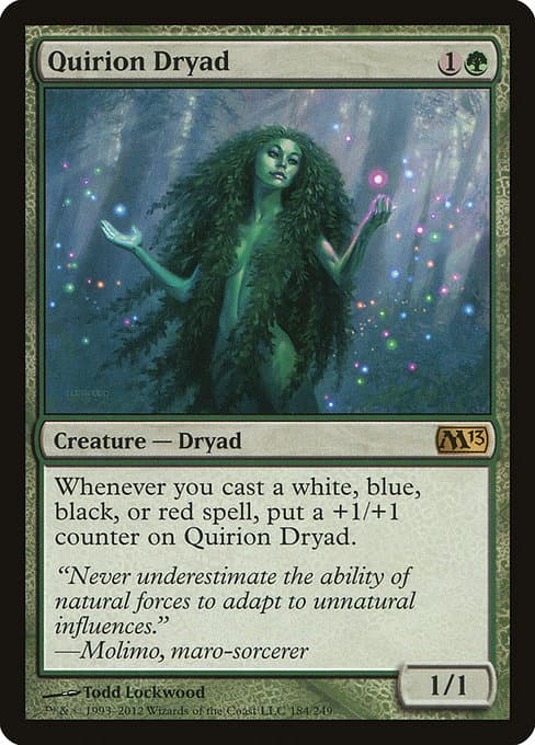 Quirion Dryad from Magic 2013 (Rare)