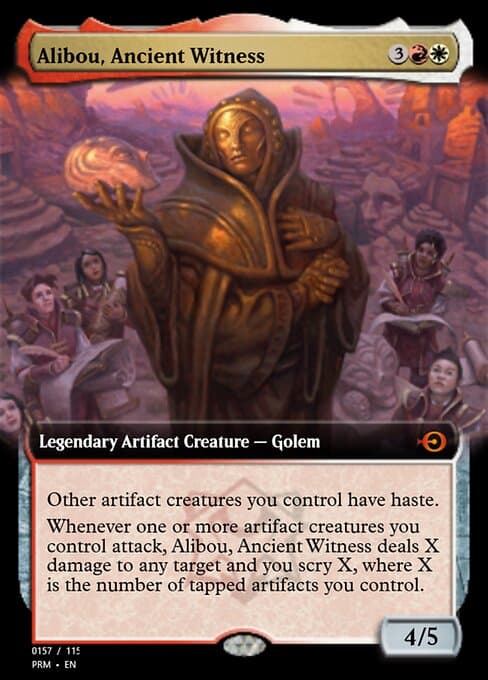 Alibou, Ancient Witness from Magic Online Promos (Mythic)
