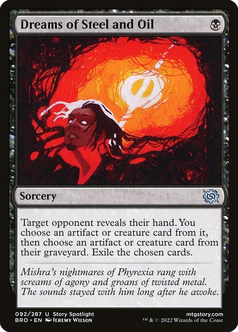 Dreams of Steel and Oil from The Brothers' War (Uncommon)