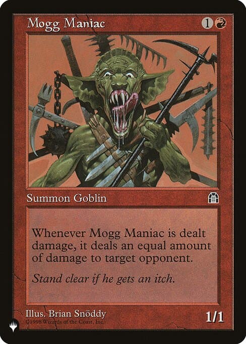 Mogg Maniac from The List (Uncommon)