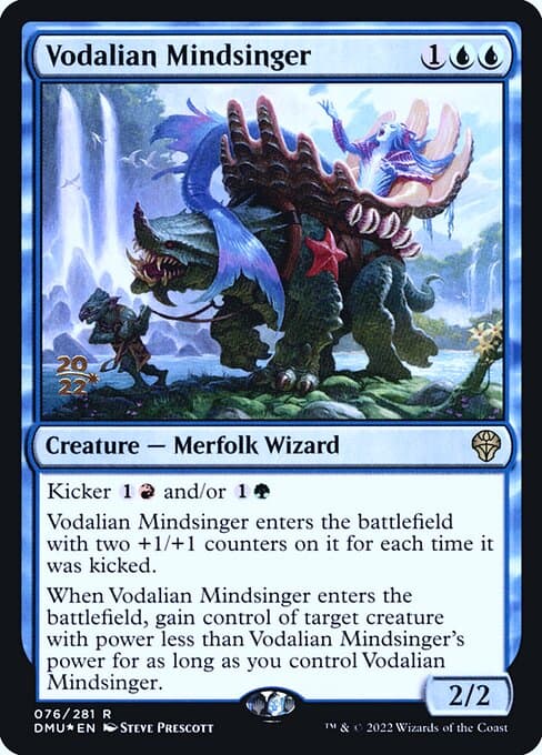 Vodalian Mindsinger from Dominaria United Promos (Rare)