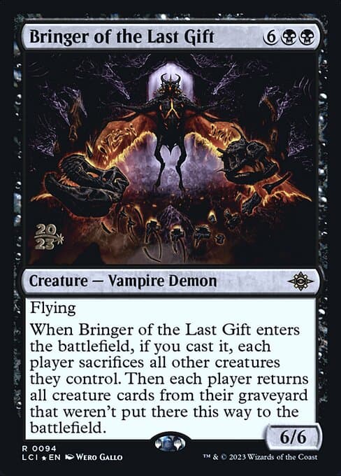 Bringer of the Last Gift from The Lost Caverns of Ixalan Promos (Rare)
