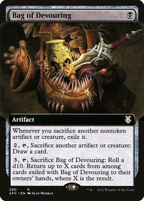 Bag of Devouring from Forgotten Realms Commander (Rare)